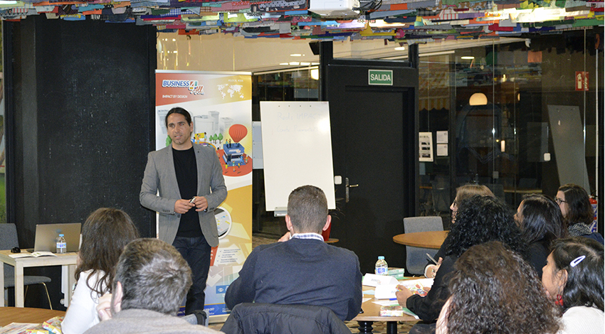 Fotografía de una sesión de Mastering Business4ALL en Impact Hub Alameda